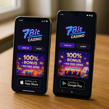 7Bit Casino - Mobile Browser Version - iOS and Android Compatible